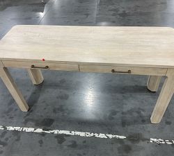 Open Box: Aptos Console Desk, 60&quot; - Sandwash