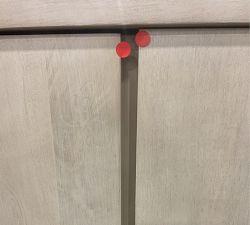 Open Box: Cayman Armoire, 34&quot; - Biscotti