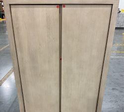 Open Box: Cayman Armoire, 34&quot; - Biscotti