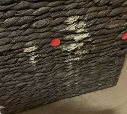 Open Box: Seagrass Handcrafted Divided Hamper - Raleigh