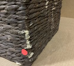 Open Box: Seagrass Handcrafted Divided Hamper - Raleigh