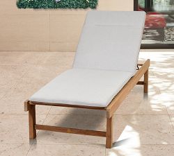 Neo Teak Outdoor Single Chaise Lounge