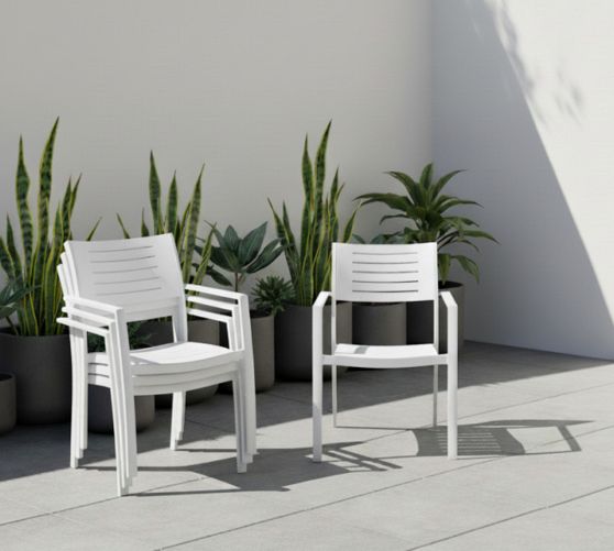 Marshall Outdoor Dining Armchair, Set of 4