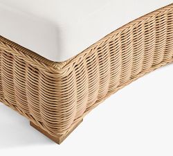 Huntington Wicker Rounded Outdoor Sectional (137")