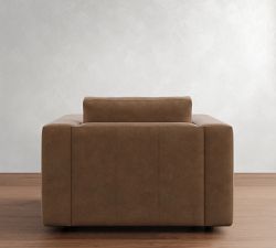 Carmel Wide Arm Leather Chair