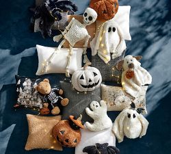 Theo the Teddy Trick-or-Treating Pillow