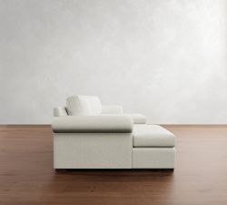 Shasta Roll Arm Double Chaise Sectional (149")