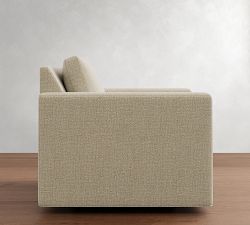 Sanford Square Arm Swivel Chair