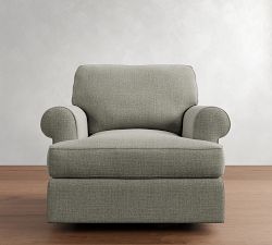 Townsend Roll Arm Swivel Chair