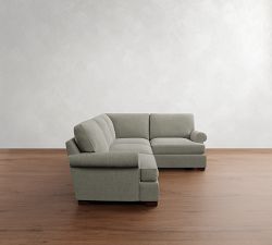 Townsend Roll Arm 3-Piece Sectional (114&quot;)