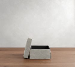 PB Comfort Slipcovered Storage Ottoman