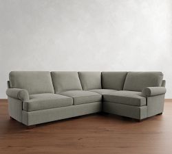 Townsend Roll Arm 3-Piece Sectional (114&quot;)