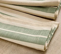 Triston Striped Cotton Napkins - Set of 4