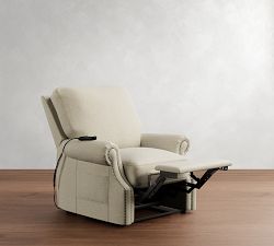 James Roll Arm Power Lift Recliner