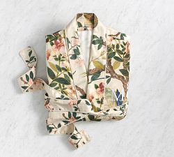 Nola Silky Piped Robe