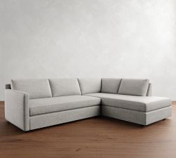 Pacifica Slim Arm Return Bumper Sectional (102"&ndash;106")