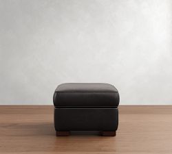 Townsend Leather Ottoman