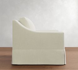 York Slope Arm Slipcovered Chair