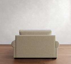 Big Sur Roll Arm Deep Seat Chaise Lounge