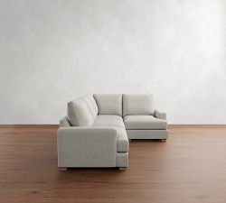 Canyon Square Arm 3-Piece Sectional (118")