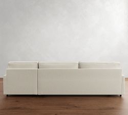 PB Comfort Square Arm Chaise Sectional (101"&ndash;126")