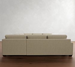 Big Sur Square Arm U-Shaped Sectional (146&quot;&ndash;178&quot;)