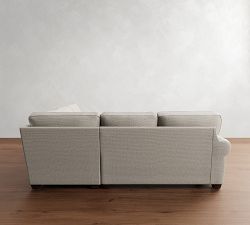 Fremont Roll Arm 3-Piece L-Shaped Sectional (96")