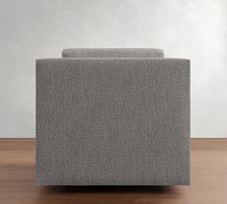 York Square Arm Swivel Chair