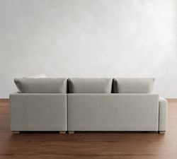 Canyon Square Arm 3-Piece Bumper Sectional (118&quot;)