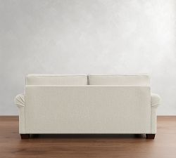 PB Comfort Roll Arm Deluxe Sleeper Sofa with Memory Foam Mattress (82")