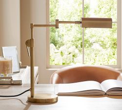 Sherman Metal Articulating Task Table Lamp (22")