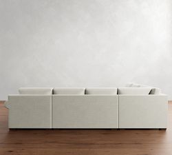 Shasta Roll Arm 4-Piece Wedge Sectional (134")