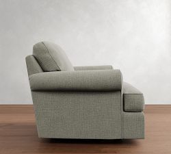 Townsend Roll Arm Swivel Chair