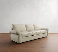 Pearce Roll Arm 3-Piece Reclining Sofa (112")