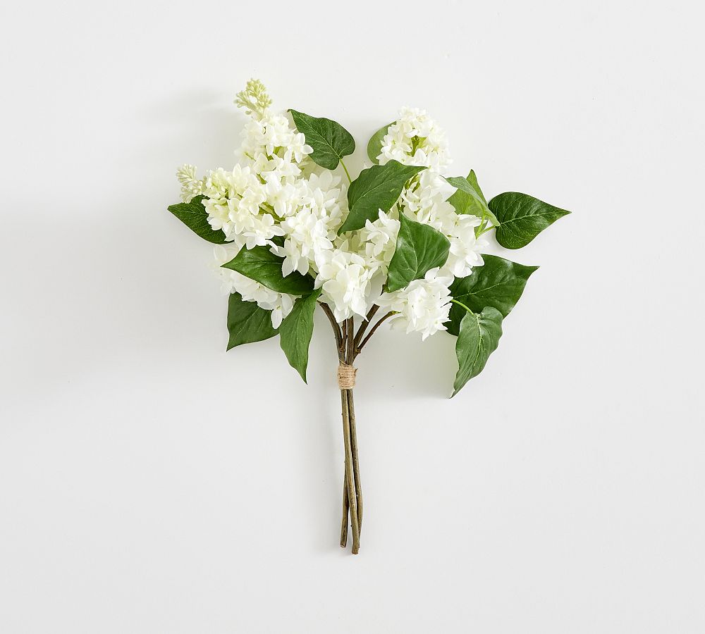 Faux Lilac Bundle - 14", White