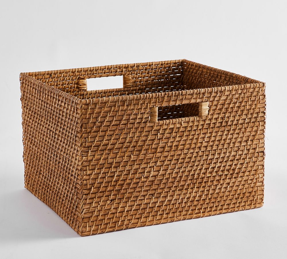 Tava Handwoven Basket Collection - Large - Honey