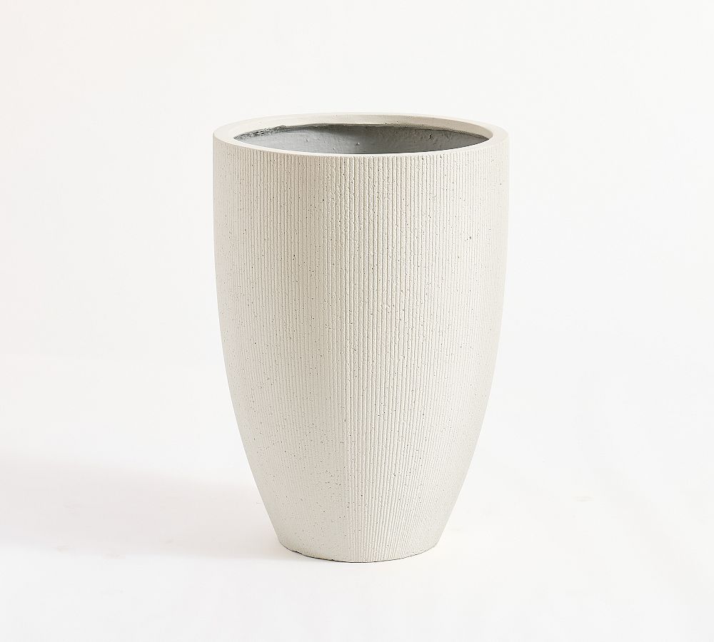 Aspen Planters - Tall - White