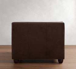 Chesterfield Square Arm Leather Chair