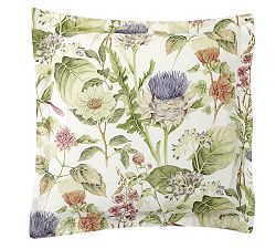 Thistle Floral Percale Sham