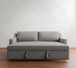 York Slope Arm Trundle Sleeper Sofa (87&quot;)