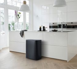 Brabantia Bo Touch Top Trash and Recycling Cans