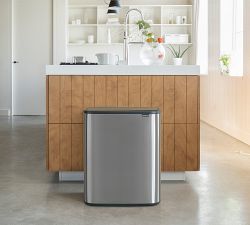 Brabantia Bo Touch Top Trash and Recycling Cans