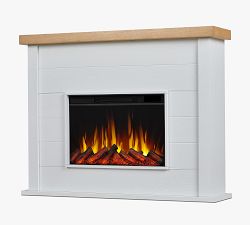Shellie Slim Electric Fireplace