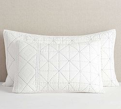 The Emily &amp; Meritt Pickstitch Organic Cotton Sham
