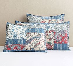 Fiorella Patchwork Cotton Sham