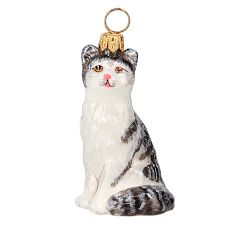 Heirloom Handmade Cat Ornaments