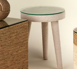 Peters Round Rope Side Table
