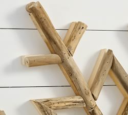 Planked Wood Snowflake Wall Art