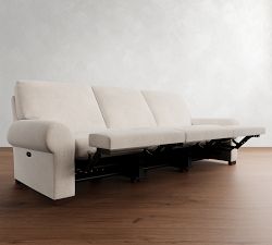 Turner Roll Arm Power Reclining Sofa - Storage Available (74&quot;&ndash;129&quot;)