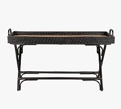 Dorval Rattan Console Table (55")